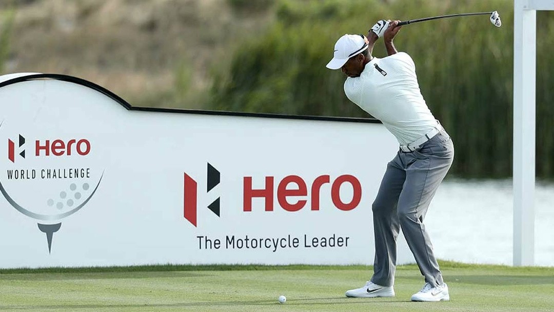 Professional golfer playing at the Hero World Challenge
