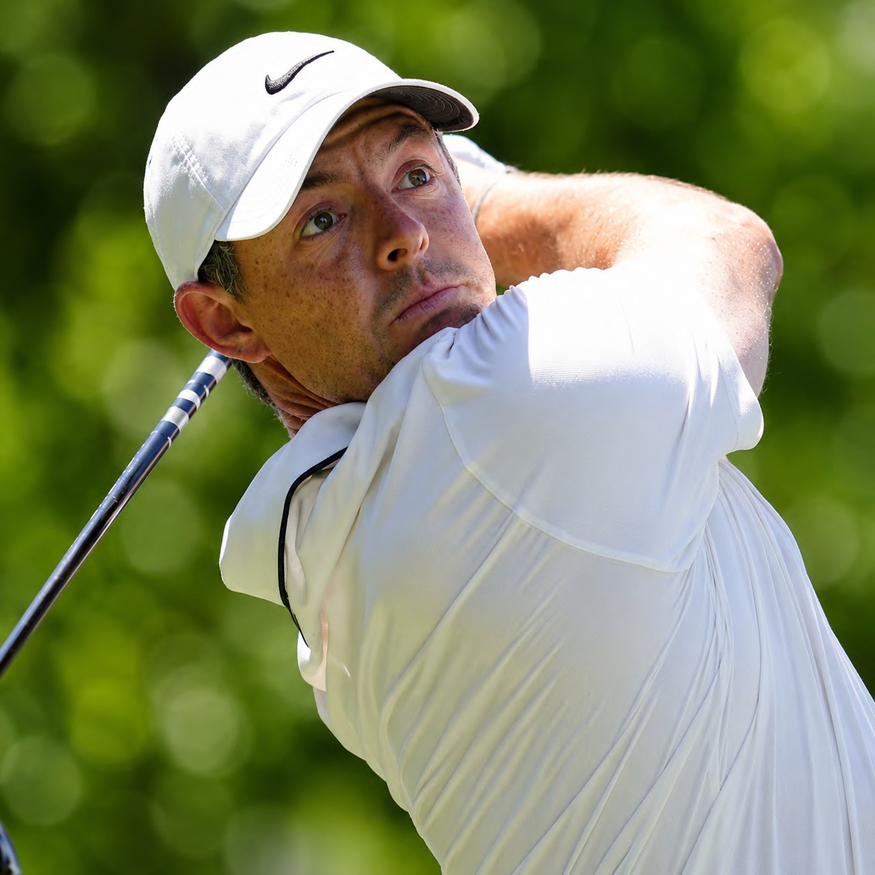 Rory McIlroy playing a golf shot
